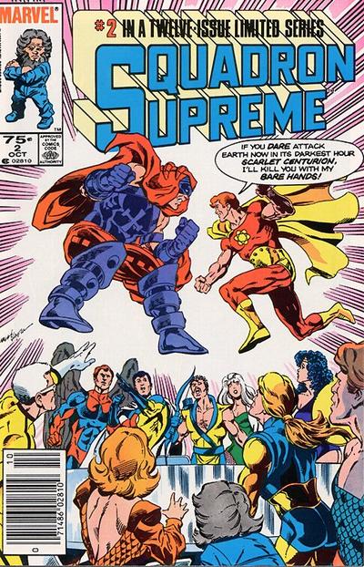Squadron Supreme 1985 #2 Newsstand ed. - back issue - $4.00