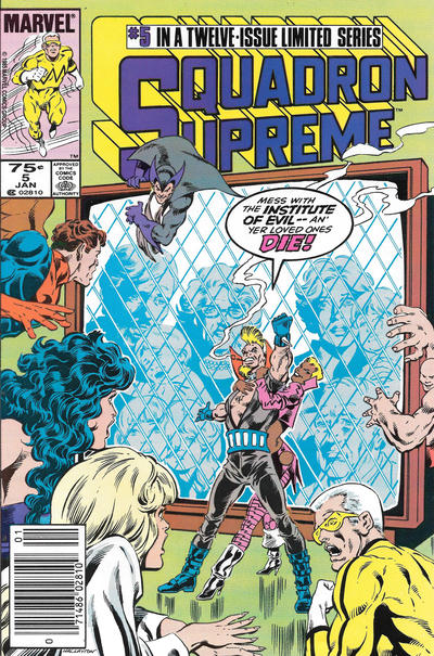 Squadron Supreme 1985 #5 Newsstand ed. - back issue - $5.00