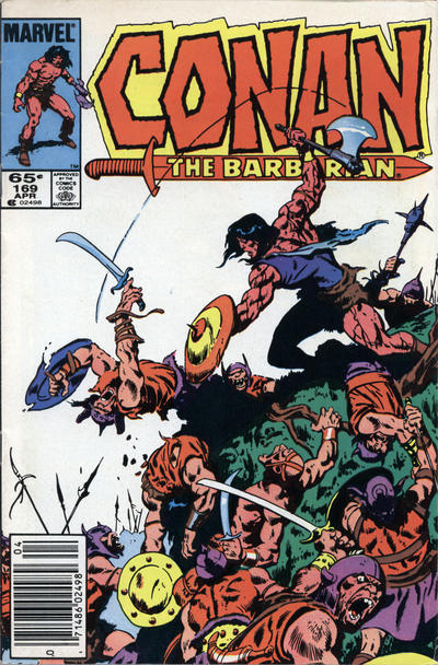 Conan the Barbarian 1970 #169 Newsstand ed. - back issue