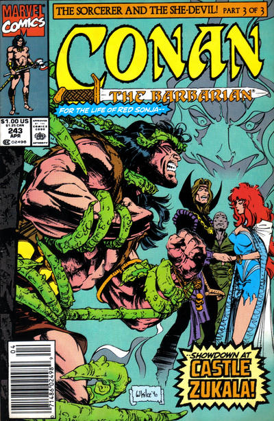 Conan the Barbarian 1970 #243 Newsstand ed. - back issue