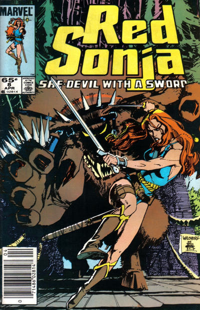Red Sonja 1983 #8 Newsstand ed. - back issue - $6.00