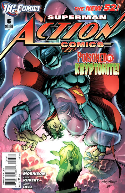Action Comics 2011 #6 Direct Sales - back issue - $3.00