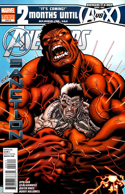 Avengers: X-Sanction 2012 #3 - back issue - $3.00