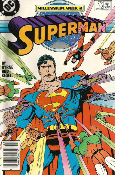 Superman 1987 #13 Newsstand ed. - back issue - $6.00