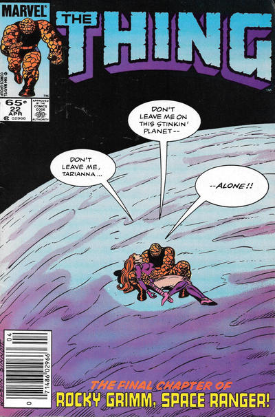 The Thing 1983 #22 Newsstand ed. - back issue - $3.00