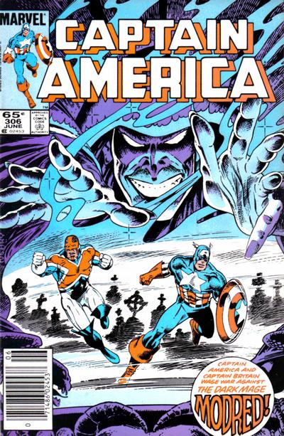 Captain America 1968 #306 Newsstand ed. - back issue
