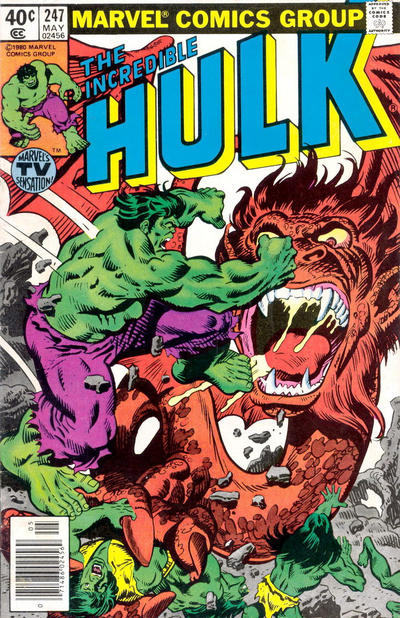 The Incredible Hulk 1968 #247 Newsstand ed. - back issue - $5.00