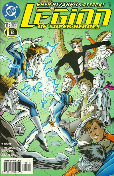 Legion of Super-Heroes 1989 #115 - back issue