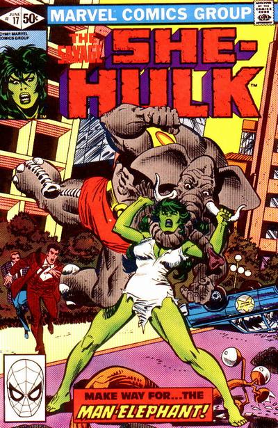 The Savage She-Hulk 1980 #17 Direct ed. - back issue - $4.00