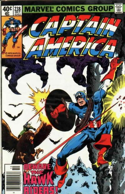 Captain America 1968 #238 Newsstand ed. - back issue