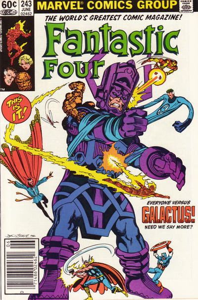 Fantastic Four 1961 #243 Newsstand ed. - back issue