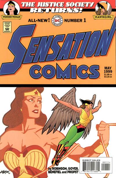 Sensation Comics 1999 #1 Direct Sales - back issue - $2.00