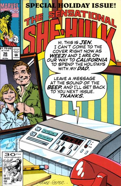 The Sensational She-Hulk 1989 #36 - back issue - $4.00