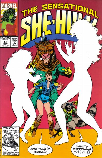 The Sensational She-Hulk 1989 #45 - back issue - $4.00