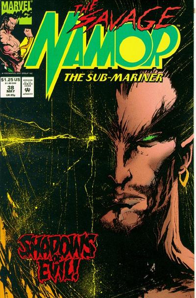 Namor, the Sub-Mariner 1990 #38 - back issue - $3.00