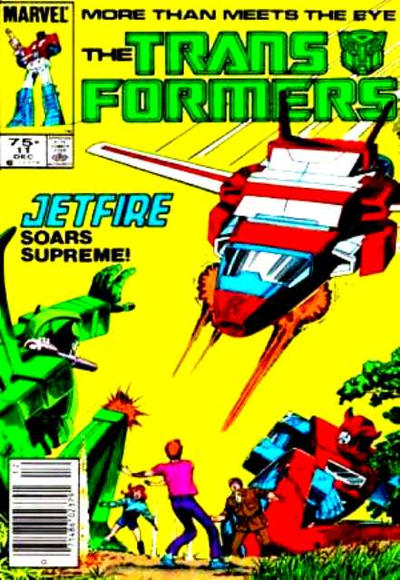 The Transformers 1984 #11 Newsstand ed. - back issue - $9.00