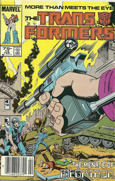The Transformers 1984 #13 Newsstand ed. - back issue - $3.00