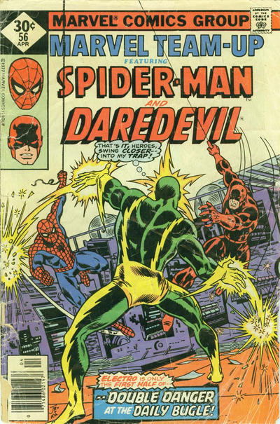 Marvel Team-Up 1972 #56 Whitman - back issue - $10.00
