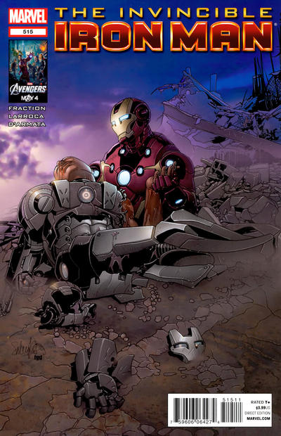 Invincible Iron Man 2008 #515 - back issue