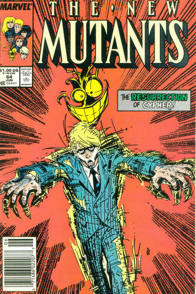 The New Mutants 1983 #64 Newsstand ed. - back issue - $3.00