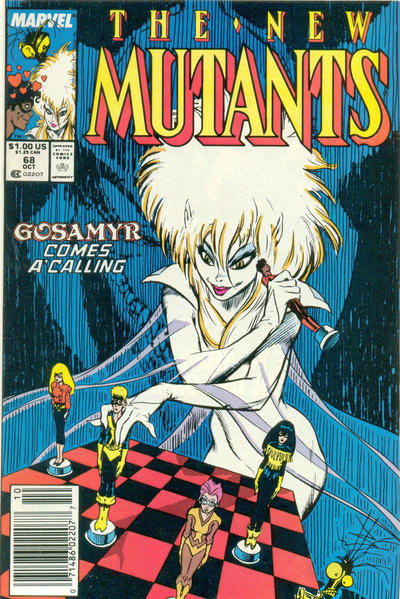 The New Mutants 1983 #68 Newsstand ed. - back issue - $3.00