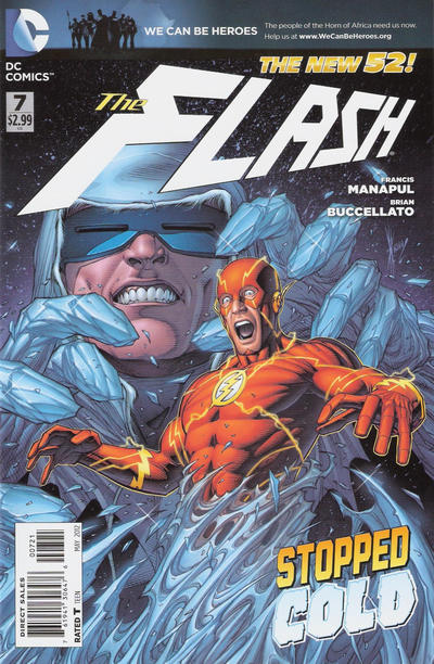 The Flash 2011 #7 Dale Keown Cover - back issue - $3.00
