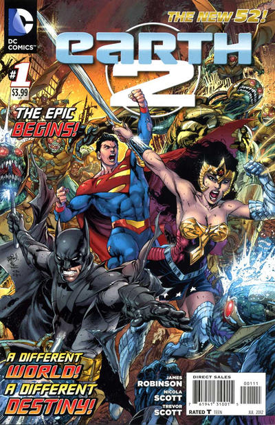 Earth 2 2012 #1 - back issue