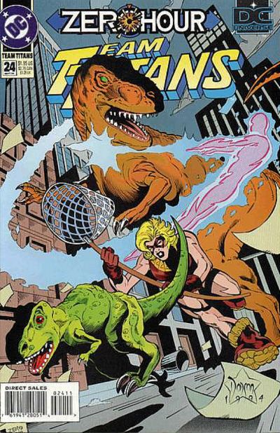 Team Titans 1992 #24 - back issue - $3.00