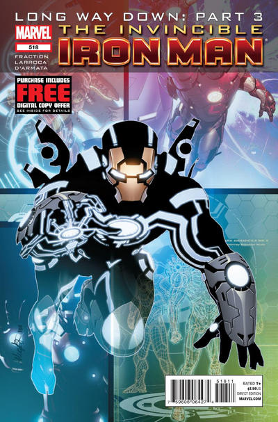 Invincible Iron Man 2008 #518 - back issue