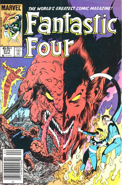 Fantastic Four 1961 #277 Newsstand ed. - back issue