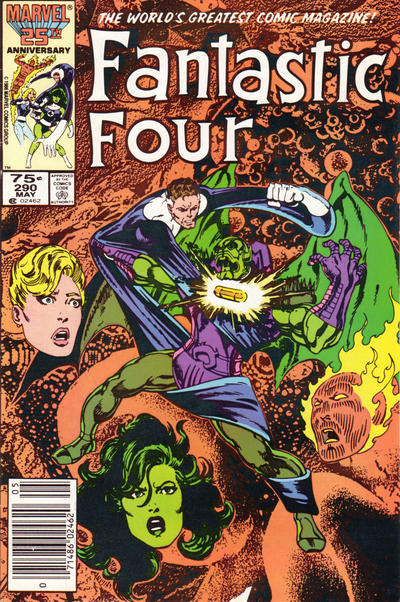 Fantastic Four 1961 #290 Newsstand ed. - back issue - $4.00