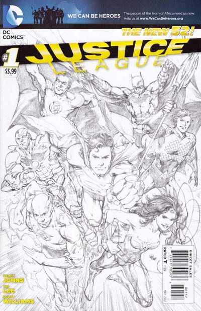 Justice League 2011 #1 Seventh Printing - back issue - $4.00
