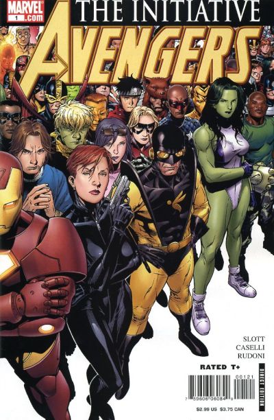 Avengers: The Initiative 2007 #1 Right-hand side - back issue - $3.00