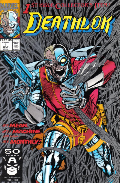 Deathlok 1991 #1 Direct ed. - back issue