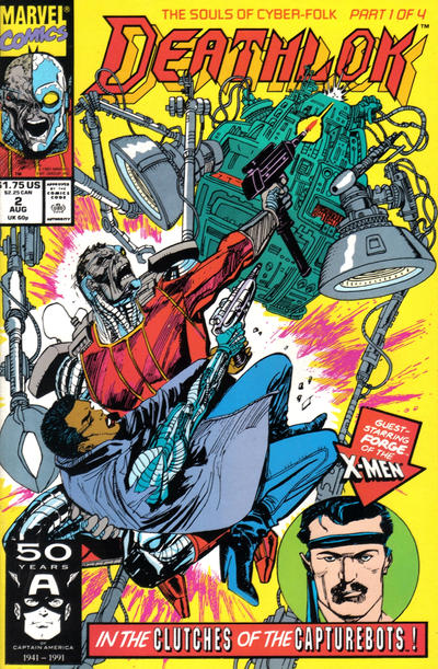 Deathlok 1991 #2 Direct ed. - back issue