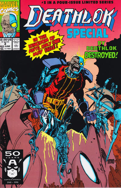 Deathlok Special 1991 #3 Direct ed. - back issue - $4.00
