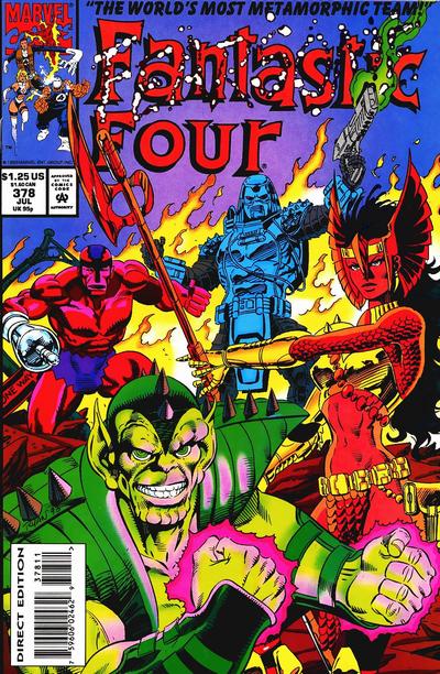 Fantastic Four 1961 #378 Direct Edition - back issue - $2.00