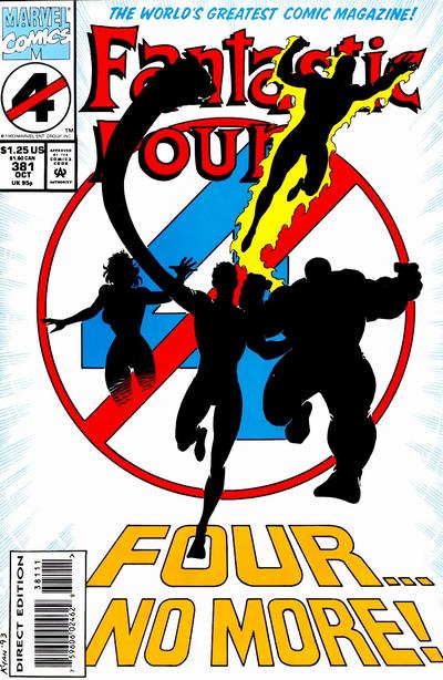 Fantastic Four 1961 #381 Direct Edition - back issue - $3.00
