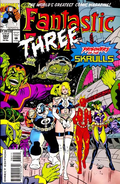 Fantastic Four 1961 #382 Direct Edition - back issue - $2.00