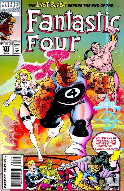 Fantastic Four 1961 #386 Direct Edition - back issue
