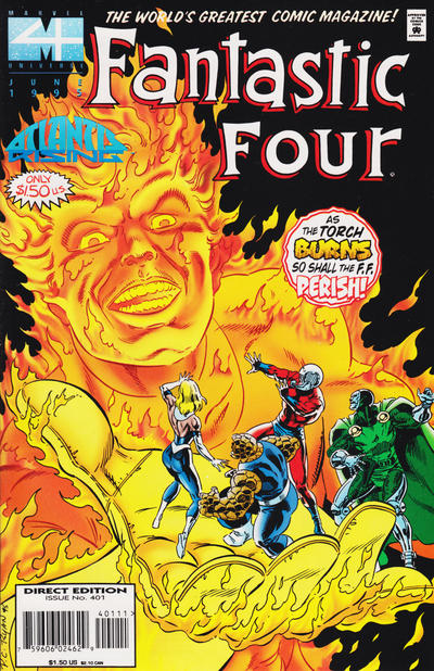 Fantastic Four 1961 #401 Direct Edition - back issue