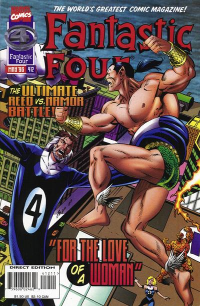 Fantastic Four 1961 #412 Direct Edition - back issue