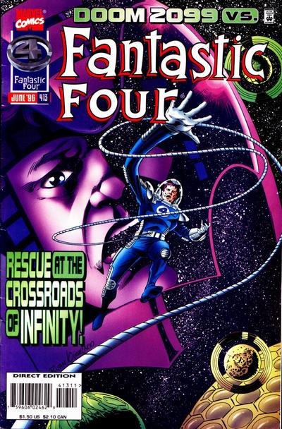 Fantastic Four 1961 #413 Direct Edition - back issue