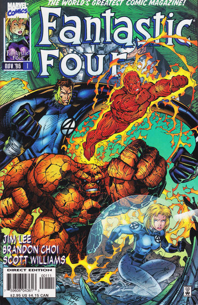 Fantastic Four 1996 #1 Cover A - back issue