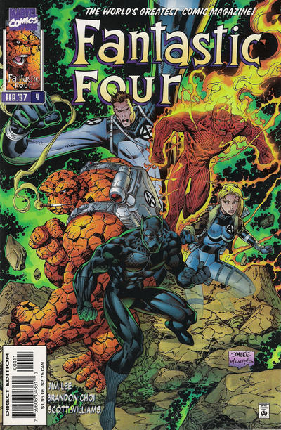Fantastic Four 1996 #4 Direct Edition - back issue - $3.00