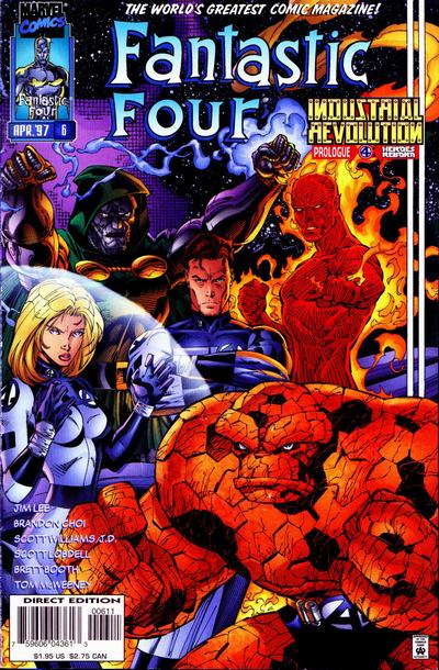 Fantastic Four 1996 #6 Direct Edition - back issue - $3.00