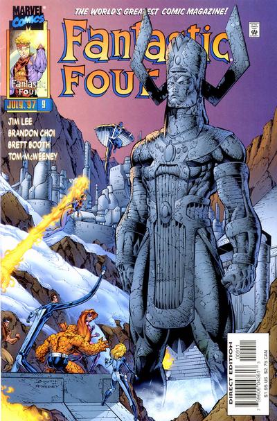 Fantastic Four 1996 #9 Direct Edition - back issue