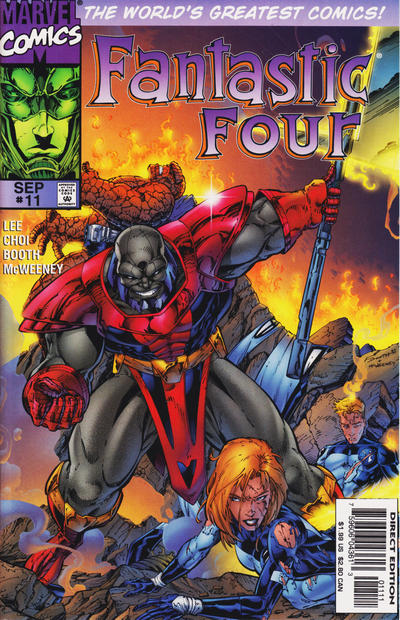 Fantastic Four 1996 #11 Direct Edition - back issue - $3.00