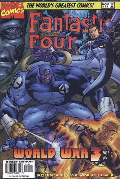 Fantastic Four 1996 #13 Direct Sales Edition - back issue - $3.00