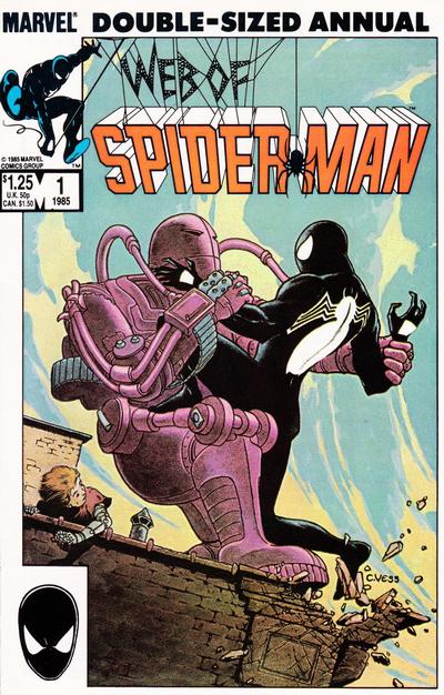 Web of Spider-Man Annual 1985 #1 Direct ed. - back issue - $5.00